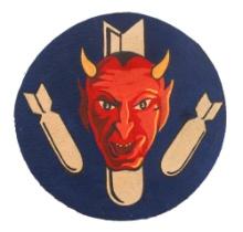 WWII USAAF 510th BOMB SQUADRON, 351st BS PATCH
