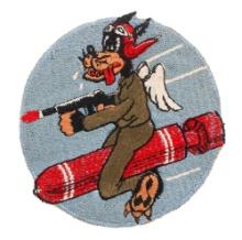 WWII USAAF 651st BOMB SQ, 411th BOMB GROUP PATCH