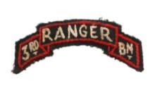WWII US 3rd RANGER BATTALION ITALIAN MADE PATCH