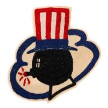 WWII USAAF 598th BOMBARDMENT SQUADRON PATCH