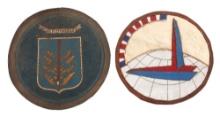 WWII USAAF 97th BG & ATC THEATER MADE PATCHES