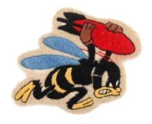 WWII USAAF 21st BOMB SQUADRON THEATER MADE PATCH