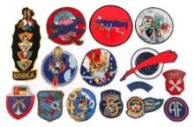 KOREAN WAR USN & AIR FORCE SQUADRON PATCHES