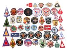 VIETNAM WAR US AIR FORCE SQUADRON & PLANE PATCHES