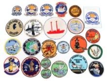 COLD WAR USN AIRCRAFT CARRIER & SQUADRON PATCHES