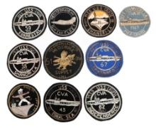 COLD WAR US NAVY AIRCRAFT CARRIER CRUISE PATCHES
