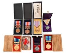 EARLY 20th C. - WWII JAPANESE ORDERS & MEDALS