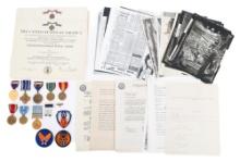 WWII - KOREA USAF CAPT PHIL BROWNING KIA MEDALS
