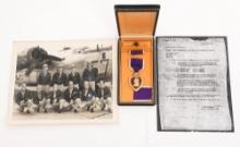 WWII USAAF 868th BOMB SQUAD KIA NAMED PURPLE HEART