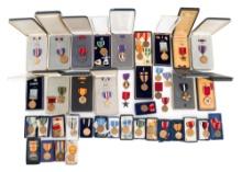 WWII - COLD WAR US ARMED FORCES MEDALS