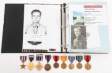 WWII USAAF 330th BOMB SQ KIA NAMED MEDAL GROUP
