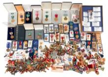 WWII - COLD WAR US ARMED FORCES MEDALS & RIBBONS