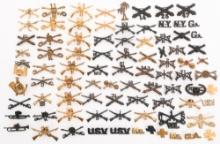 INDIAN WARS - WWI US ARMY BRANCH INSIGNIA