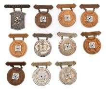WWI - COLD WAR USMC NATIONAL & DIV MARKSMAN BADGES