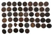 WWI US ARMY ENLISTED COLLAR DISCS