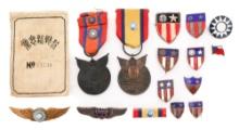 WWII CHINESE PILOT WINGS - CBI BADGES & MEDALS