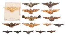 WWII USN AVIATOR WINGS by H&H, BALFOUR & LAMPL
