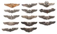 WWII - KOREAN WAR US 2" AVIATOR WINGS
