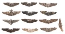 WWII - KOREAN WAR US 1 1/2" AVIATOR WINGS