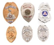 OBSOLETE US ARMED FORCES MILITARY POLICE BADGES