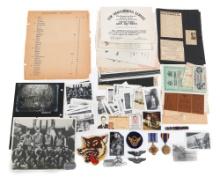 WWII USAAF 551st BOMB SQUADRON NAMED GROUPING
