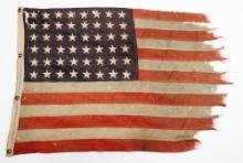 WWII D-DAY FLOWN FLAG OF LST 331 - UTAH BEACH