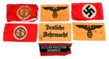 WWII GERMAN ARMBANDS