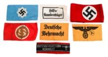 WWII GERMAN ARMBANDS