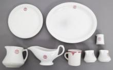 WWII US ARMY MEDICAL DEPARTMENT DINING CHINA SET