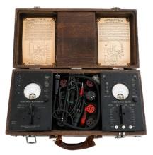 WWII USN RADIO RECEIVER ANALYZING EQUIPMENT