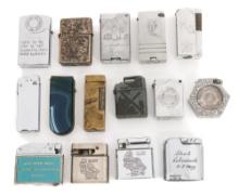 WWII - VIETNAM WAR US ARMED FORCES LIGHTERS