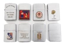 COLD WAR US ARMED FORCES CIGARETTE LIGHTERS