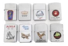 COLD WAR US ARMED FORCES CIGARETTE LIGHTERS