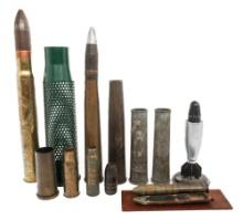 WWI - COLD WAR US ORDNANCE & TRENCH ART