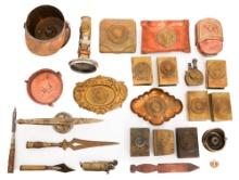 WWI WORLD MILITARY TRENCH ART