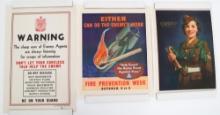 WWII US CIVIL, CANADIAN & UK HOMEFRONT POSTERS