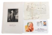 US FOUNDING FATHER JOHN DICKINSON SIGNED DOCUMENT