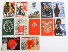 WWII GERMAN PROPAGANDA & MILITARY POSTCARDS