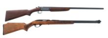 WINCHESTER 410 GA SHOTGUN AND MARLIN .22 CAL RIFLE