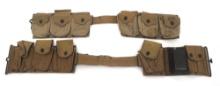 WWI US BAR 1918A2 MACHINE GUNNERS BELTS