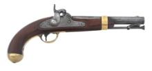 US H. ASTON MODEL 1842 PERCUSSION PISTOL