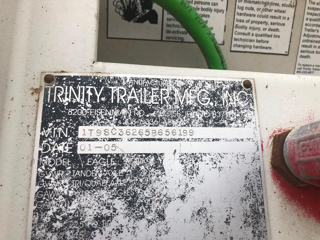 2005 Trinity Eagle Bridge Self Unloading Farm Bed Trailer
