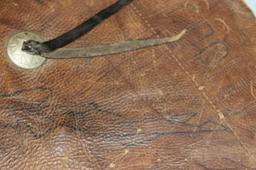 H. H. Heiser chaps, silver conchos
