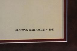 Bev Doolittle print, Rushing War Eagle, 1980