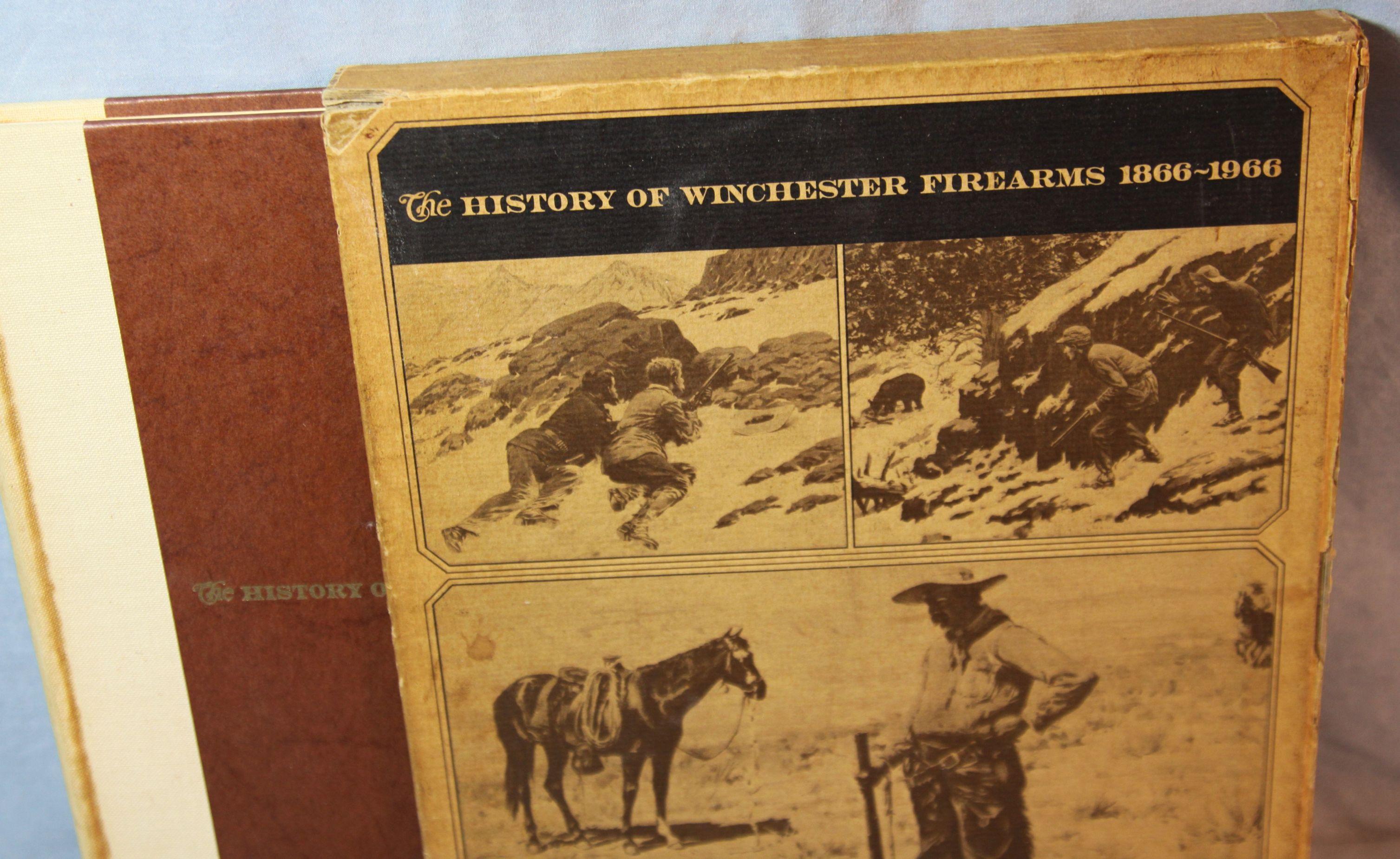 2 books: History of Winchester Firearms, 1966 and Winchester, The Gun That