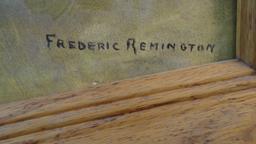 Remington, Frederic print, Marlin Firearms, 16" x 26"
