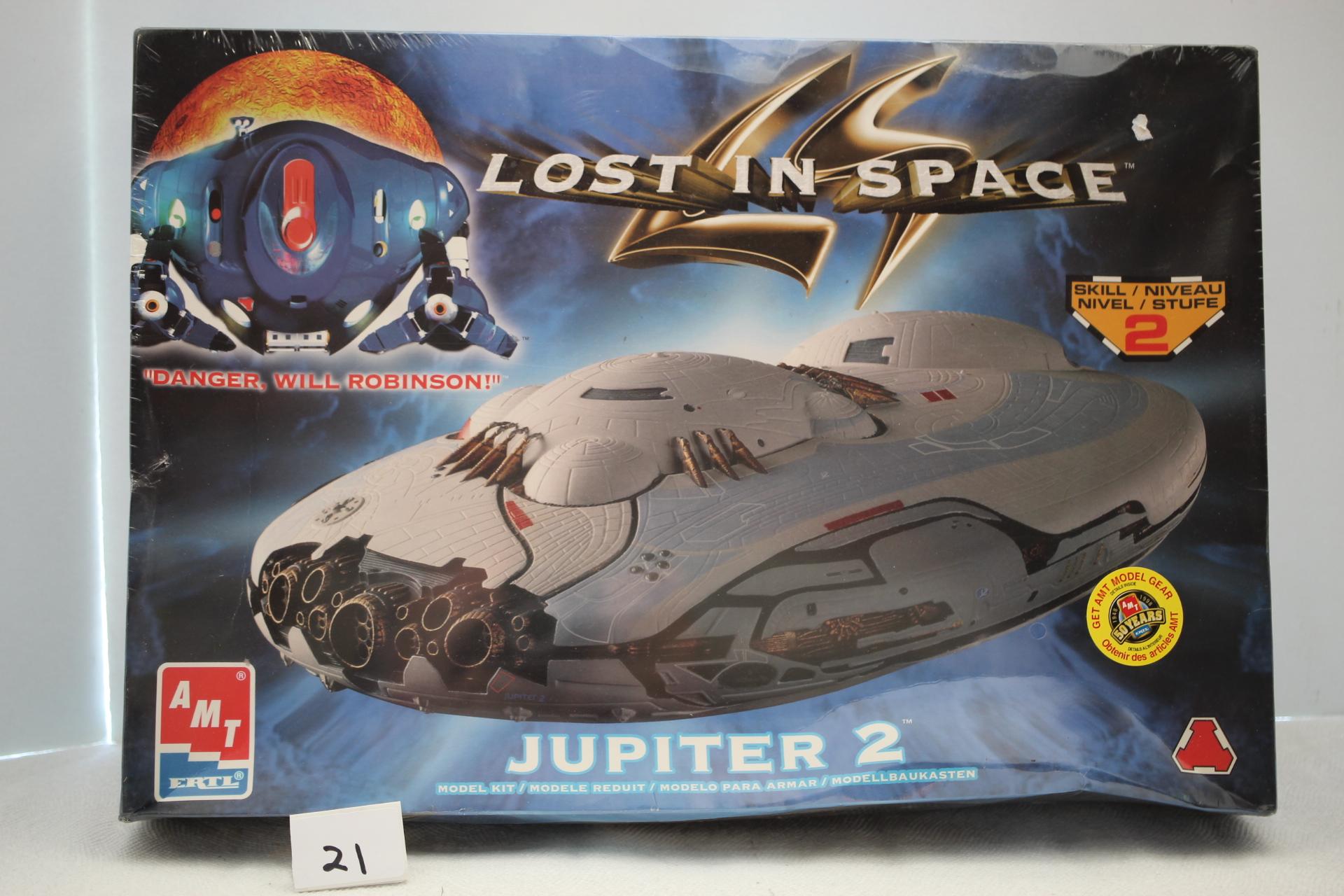 Lost In Space, Jupiter 2 Plastic Model Kit, AMT/ERTL, NIB, Sealed