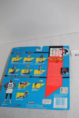 Shaquille O'Neal  Action Figure, #61202, Shaq Attaq, Magic, Overhead Smash
