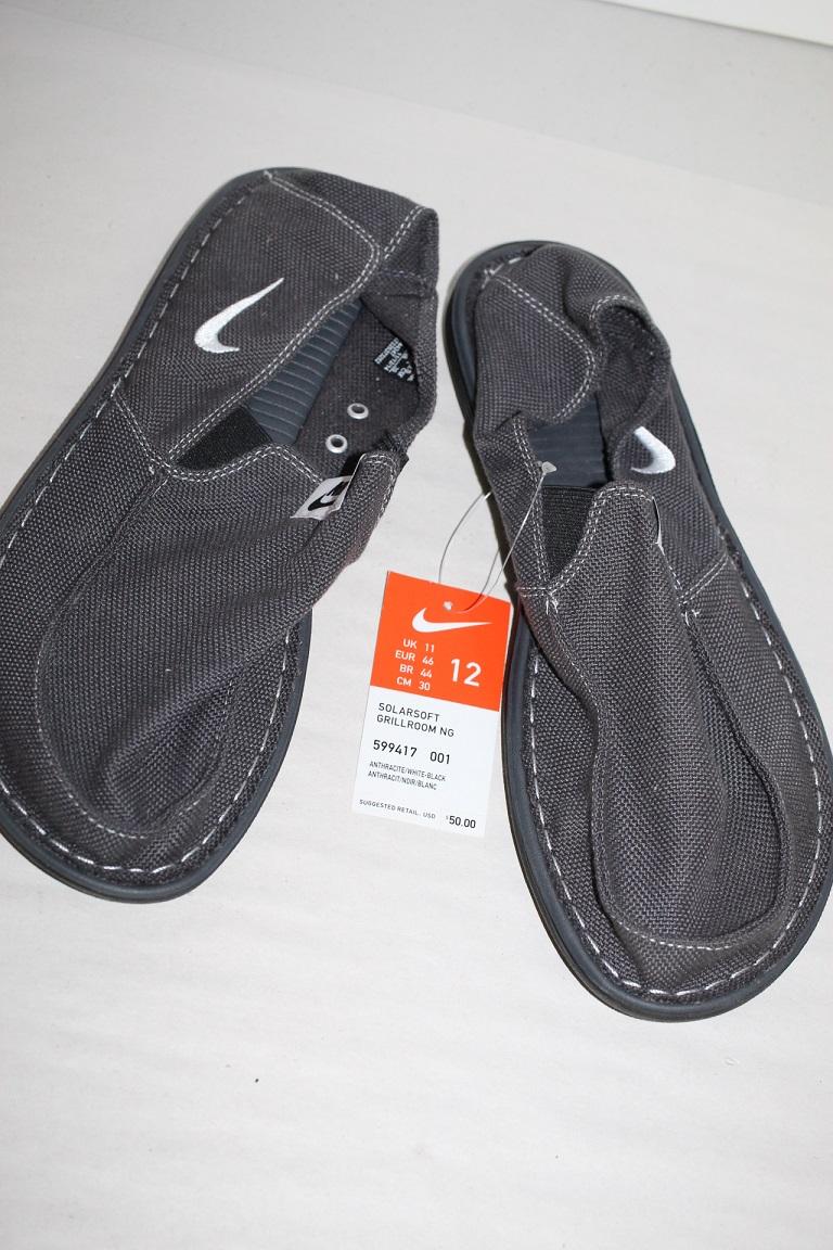 Nike Solarsoft Grillroom NG Slip On Shoes, Size 12, Tag Still Attached