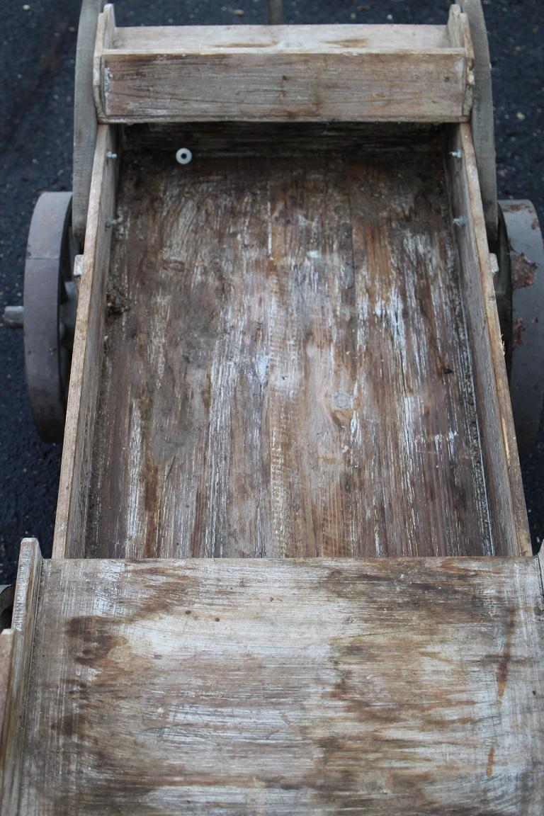 Wooden Cart, 44" x 23 1/2"W Cart Only, LOCAL PICK UP ONLY